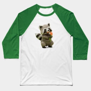 Cute Mapache (Raccoon) Baseball T-Shirt